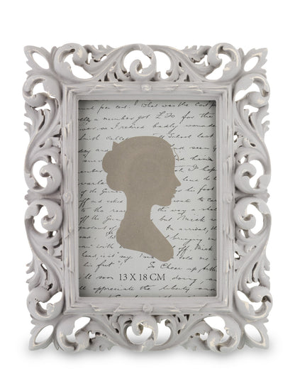 Ramă foto vintage 26x21x3-15 cm, suport decorativ pentru fotografii, decor retro și cadou special pentru casă