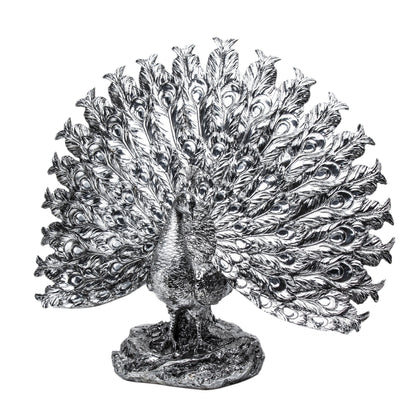 Lumânare aurie cu perle și sclipici 14x7x7 cm – decor festiv