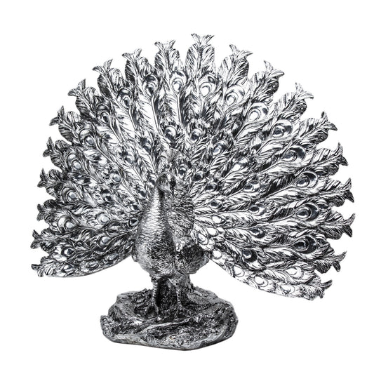 Lumânare aurie cu perle și sclipici 14x7x7 cm – decor festiv
