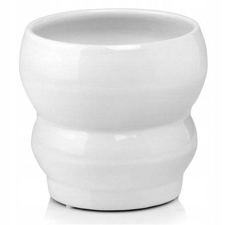 Ghiveci ceramic 14x13 cm pentru orhidee, suport flori interior, decor elegant și modern