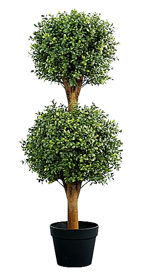 Buxus artificial în formă de glob amplasat într-un ghiveci decorativ elegant, creat pentru a aduce un aspect verde natural și ordonat fără întreținere. Este ideal pentru decorarea teraselor, balcoanelor, intrărilor de casă, holurilor, birourilor sau spațiilor comerciale și oferă un plus de eleganță și echilibru vizual. Forma sa perfect rotundă creează armonie și se integrează ușor în decoruri moderne, minimaliste sau clasice.