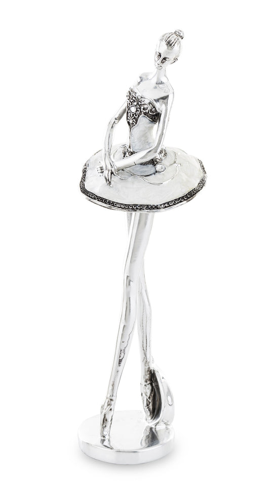 Figurina balerină mare 39,5x12x11,5 cm, decor elegant și cadou artistic