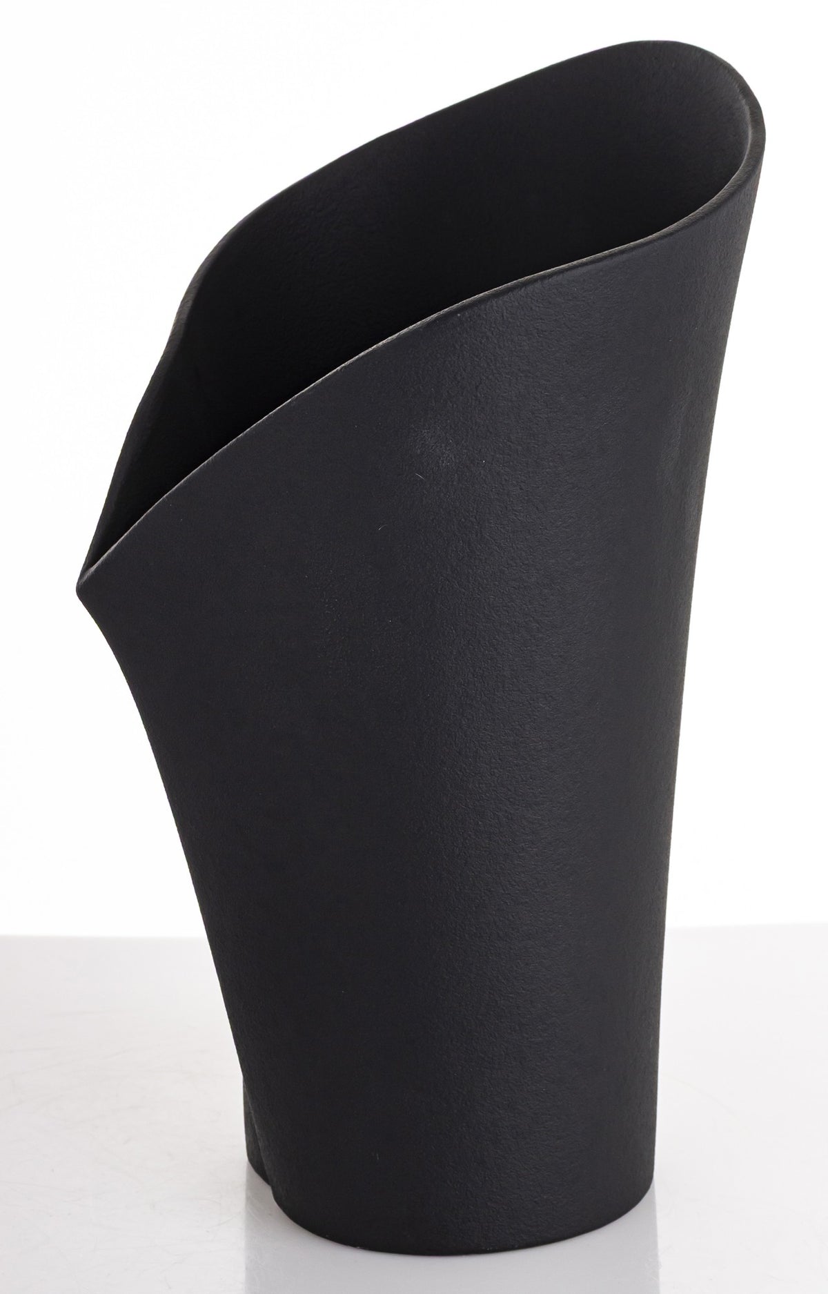 Vază porțelan negru decor minimalist elegant