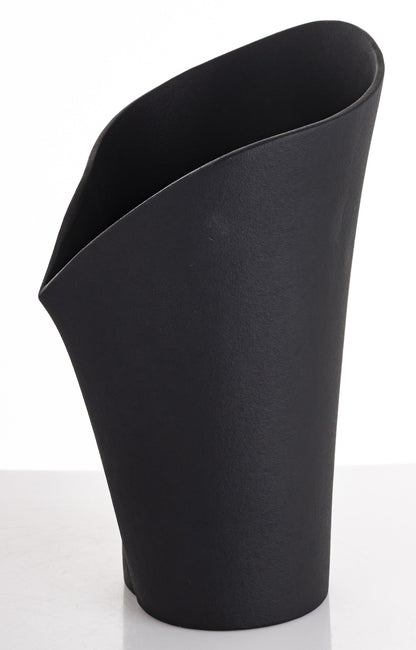 Vază porțelan negru decor minimalist elegant
