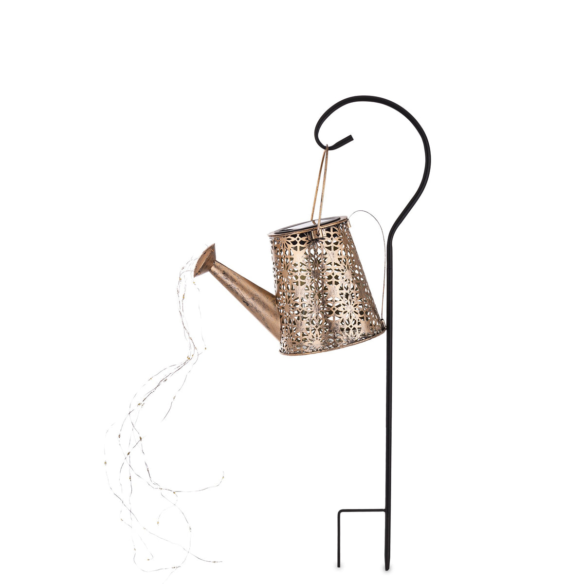 Stropitoare decorativă cu lampă solară, obiect decorativ pentru decor sezonier și interior, prezentat ca accent pentru locuință