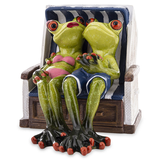 Figurină broaște decorative din rășină, ornament vesel pentru casă, cadou amuzant pentru prieteni