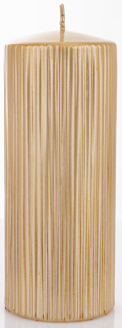 Lumânare aurie mare 19x7x7 cm