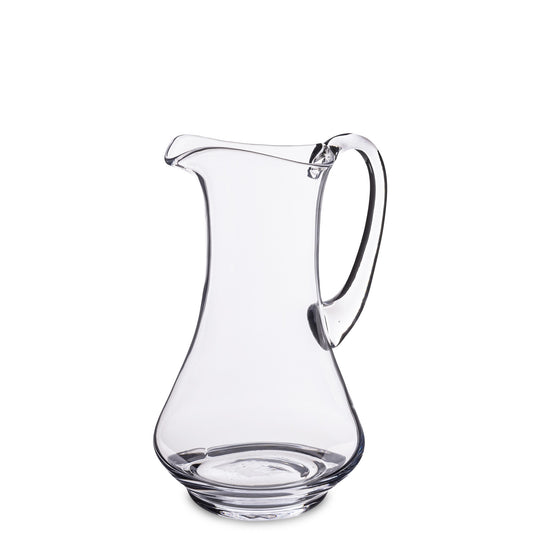 Carafă din sticlă, 27x15x17 cm, ideală pentru servirea băuturilor cu stil și eleganță.