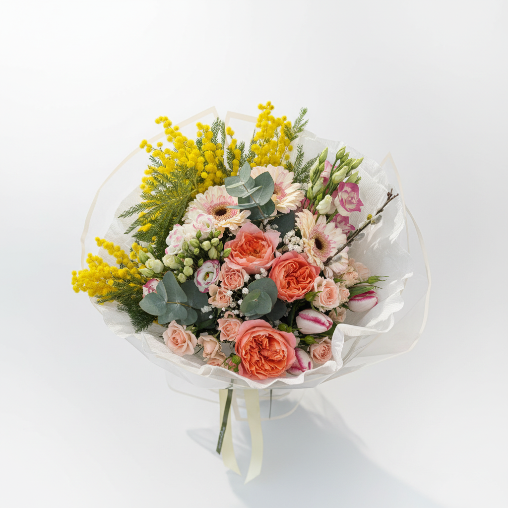 Buchet vedere de sus